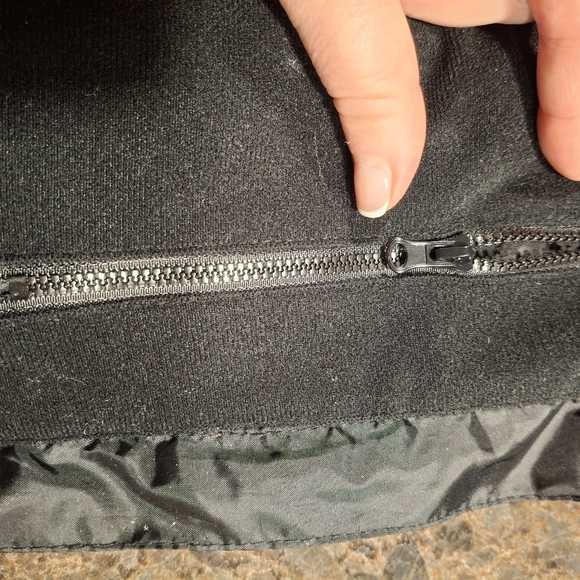 Woman's Black Puffer Vest - Picture 5 of 10